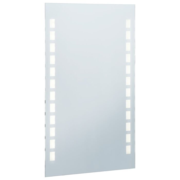 Miroir mural à LED pour salle de bains 60x100 cm – Image 2