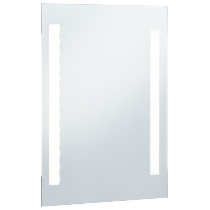 Miroir mural à LED pour salle de bains 60x100 cm – Image 2
