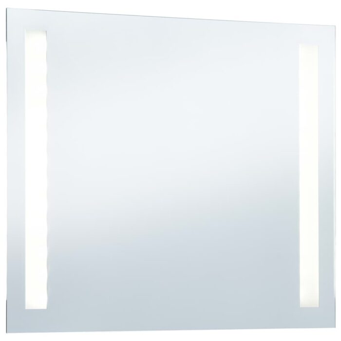 Miroir mural à LED pour salle de bains 60x50 cm – Image 2