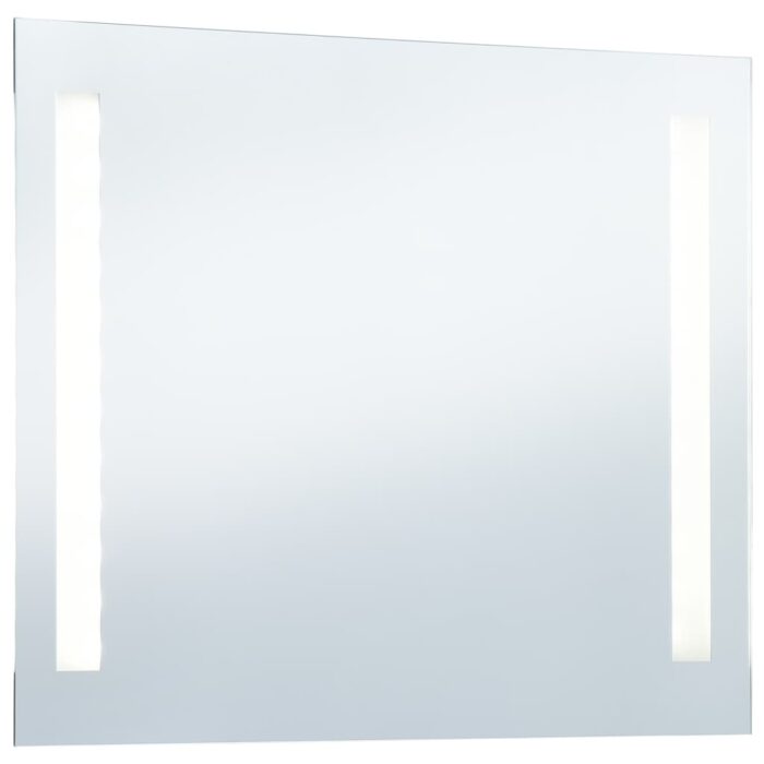 Miroir mural à LED pour salle de bains 100x60 cm – Image 2