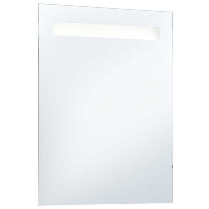 Miroir mural à LED pour salle de bains 60x80 cm – Image 2