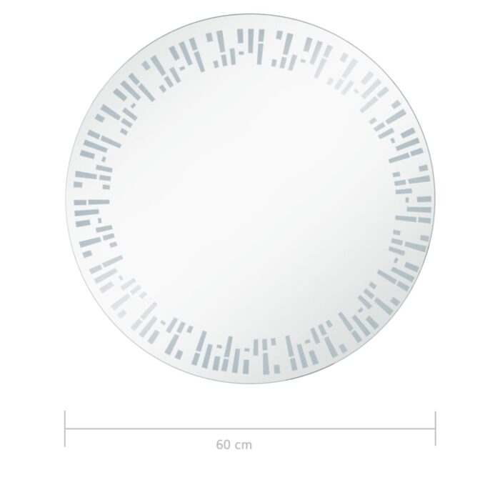 Miroir à LED pour salle de bain 60 cm – Image 6