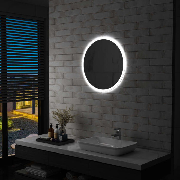 Miroir à LED pour salle de bain 60 cm – Image 1