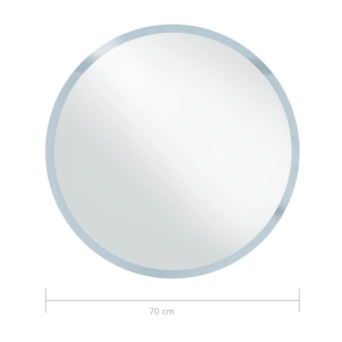 Miroir à LED pour salle de bain 70 cm – Image 6