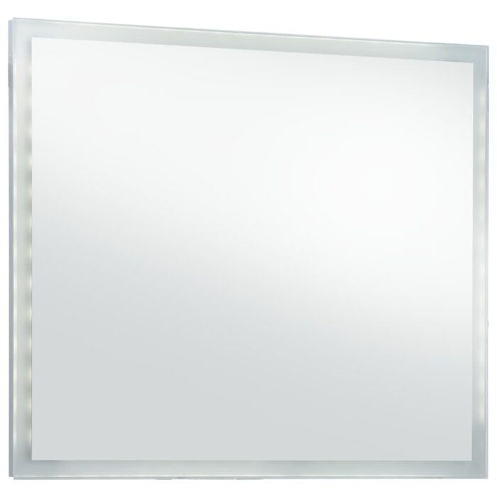 Miroir mural à LED pour salle de bains 60x50 cm – Image 2