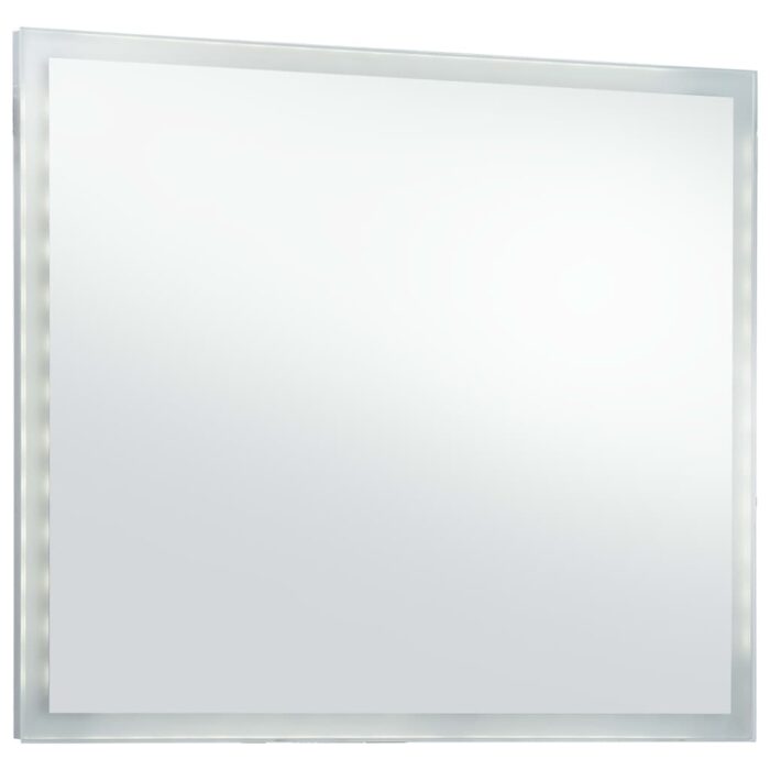 Miroir mural à LED pour salle de bains 80x60 cm – Image 2