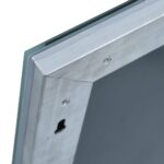 Miroir mural à LED pour salle de bains 100x60 cm – Image 4