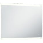 Miroir mural à LED de salle de bain et capteur tactile 80x60 cm – Image 2