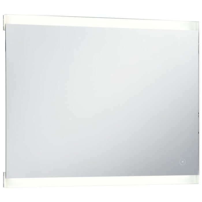 Miroir mural à LED de salle de bain et capteur tactile 80x60 cm – Image 2