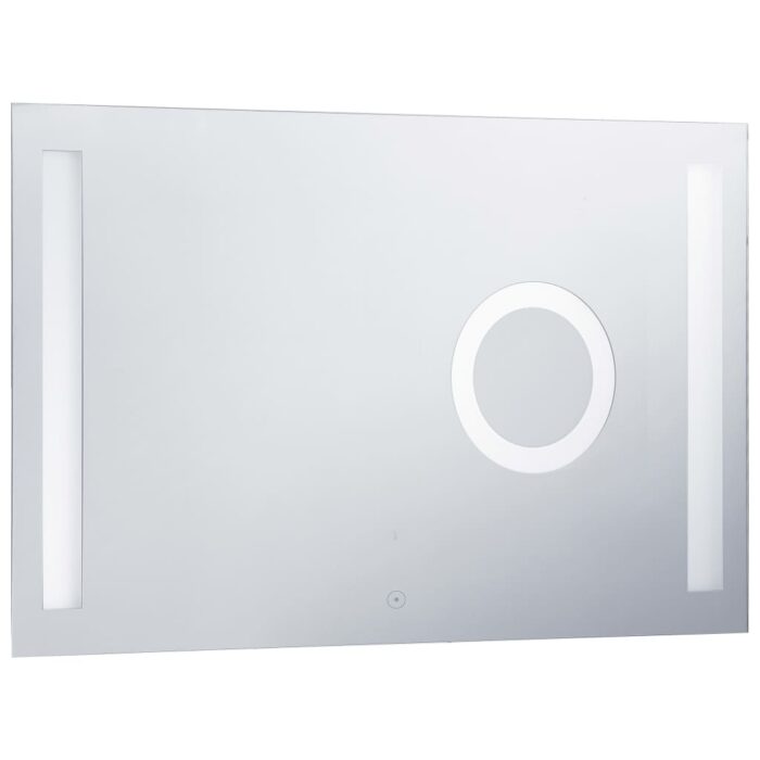 Miroir mural à LED de salle de bain et capteur tactile 100x60cm – Image 2