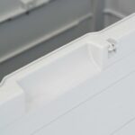 Boîte de rangement de jardin 280 L Gris clair – Image 2