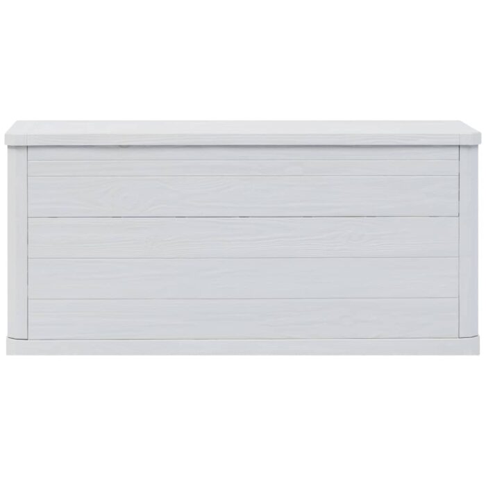 Boîte de rangement de jardin 280 L Gris clair – Image 7