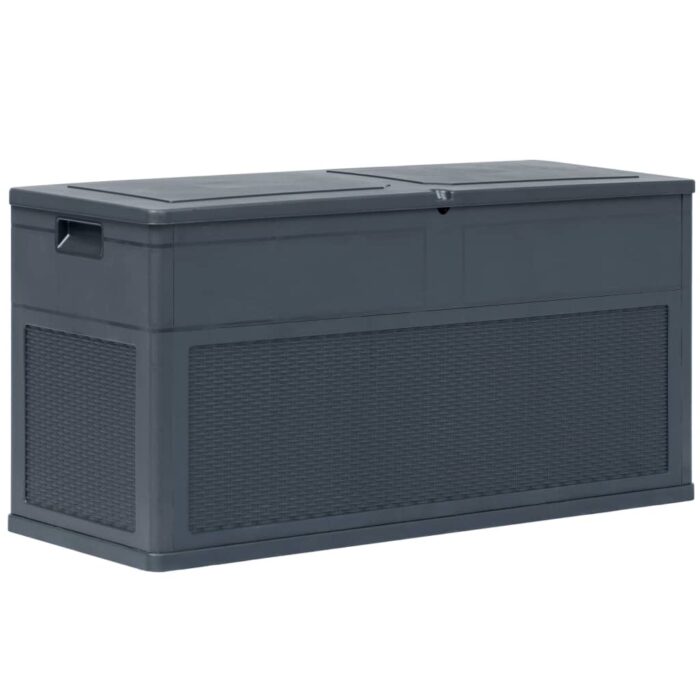 Boîte de rangement de jardin 320 L Anthracite – Image 1
