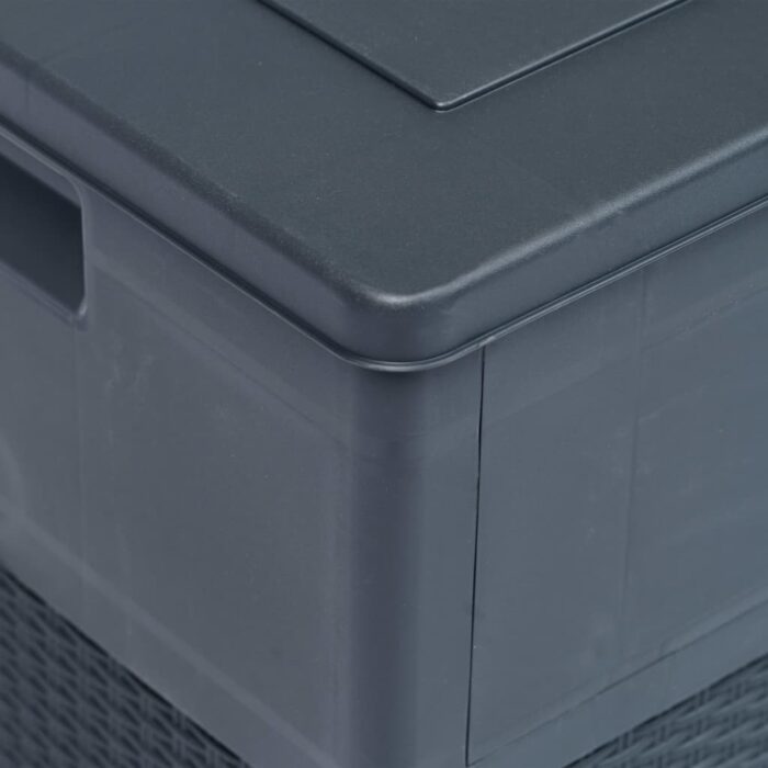 Boîte de rangement de jardin 320 L Anthracite – Image 2