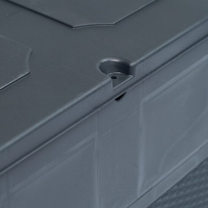 Boîte de rangement de jardin 320 L Anthracite – Image 4
