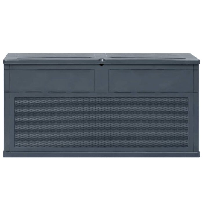 Boîte de rangement de jardin 320 L Anthracite – Image 6