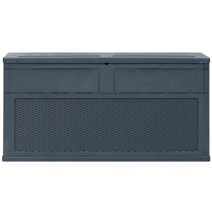Boîte de rangement de jardin 320 L Anthracite – Image 7