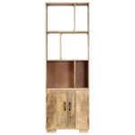 Bibliothèque 60x35x180 cm Bois de manguier solide – Image 3