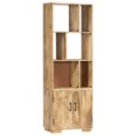Bibliothèque 60x35x180 cm Bois de manguier solide – Image 8
