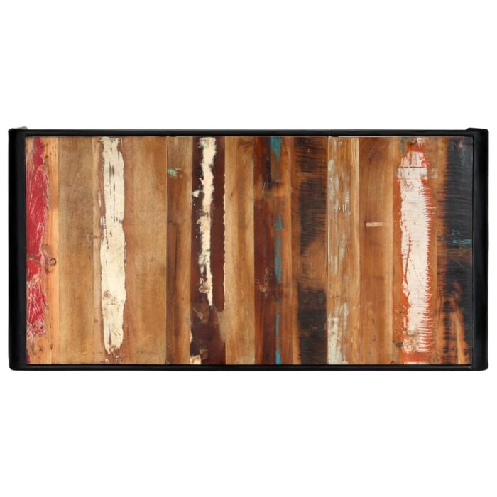 Table à manger 180x90x76 cm Bois de récupération massif – Image 3