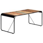 Table à manger 180x90x76 cm Bois de récupération massif – Image 8
