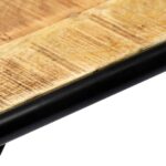 Table console 140 x 35 x 76 cm Bois de manguier massif brut – Image 5