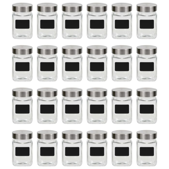 VXL8719883557939_a_en_hd_1.jpg Pots de conservation avec autocollant 24 pcs 300 ml – Image 1