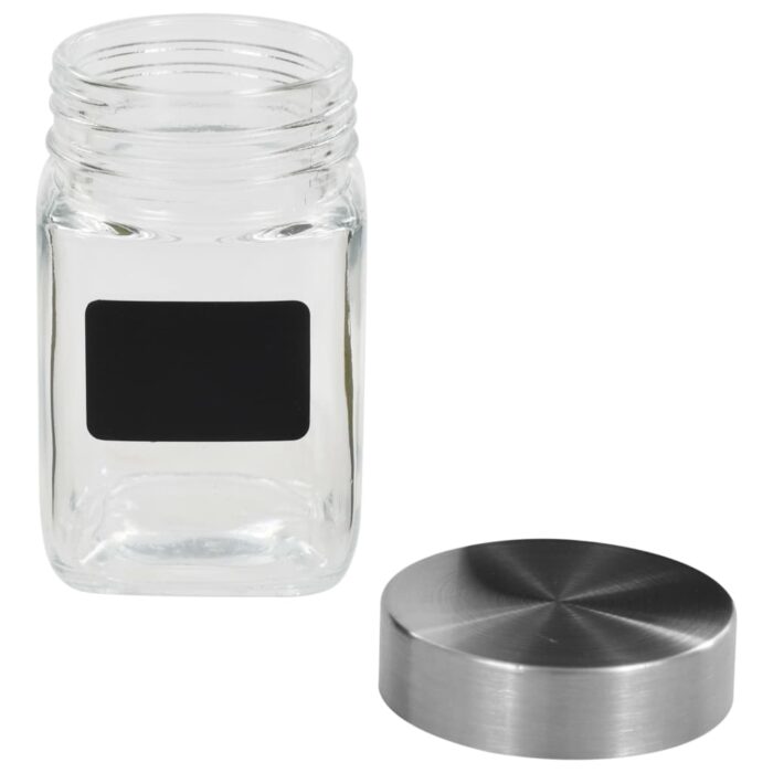 Pots de conservation avec autocollant 24 pcs 300 ml – Image 2