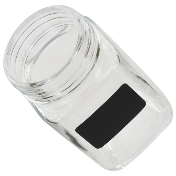 Pots de conservation avec autocollant 24 pcs 300 ml – Image 3