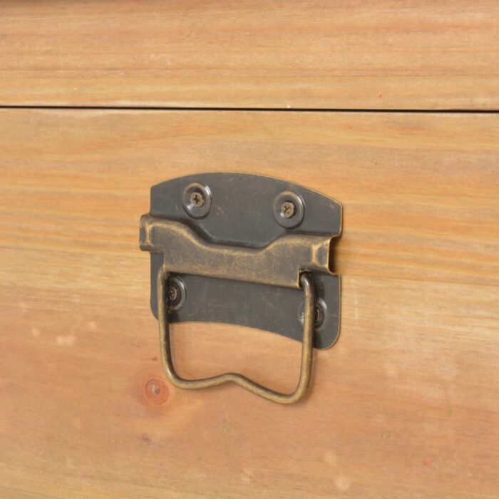 Coffre de rangement avec coussin 80x40x40 cm MDF – Image 9