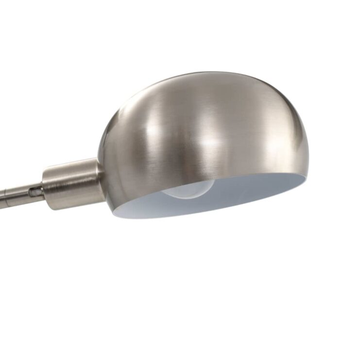 Lampadaire 200 cm 5 x E14 Argenté – Image 4