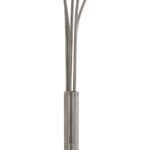 Lampadaire 200 cm 5 x E14 Argenté – Image 5