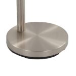 Lampadaire 200 cm 5 x E14 Argenté – Image 6