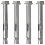 Auvent de porte Gris et transparent 120x75 cm PC – Image 4