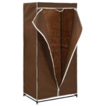 2 pcs Garde-robes Marron 75x50x160 cm – Image 5