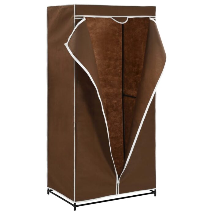 2 pcs Garde-robes Marron 75x50x160 cm – Image 5