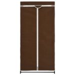 2 pcs Garde-robes Marron 75x50x160 cm – Image 6