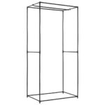 2 pcs Garde-robes Gris 75x50x160 cm – Image 7