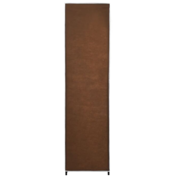 Garde-robe avec 4 compartiments Marron 175x45x170 cm – Image 5