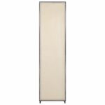 Garde-robe avec 4 compartiments Crème 175x45x170 cm – Image 5