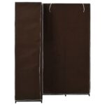 Garde-robe d'angle Marron 130x87x169 cm – Image 3