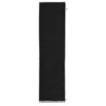 Armoire avec compartiments et barres Noir 150x45x175 cm Tissu – Image 8