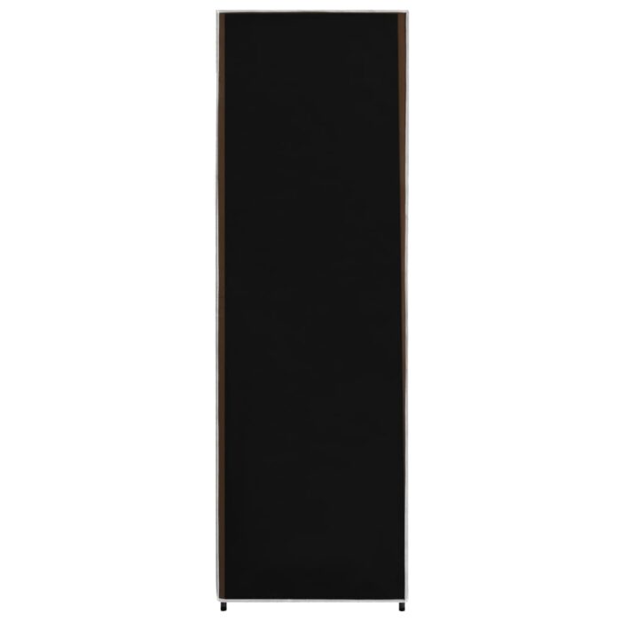 Garde-robe Noir 87 x 49 x 159 cm Tissu – Image 5