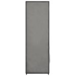 Garde-robe Gris 87 x 49 x 159 cm Tissu – Image 5