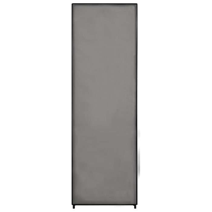 Garde-robe Gris 87 x 49 x 159 cm Tissu – Image 5