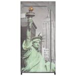 Garde-robe New York 75x45x160 cm Tissu – Image 2