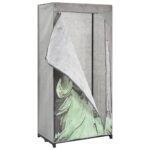 Garde-robe New York 75x45x160 cm Tissu – Image 3