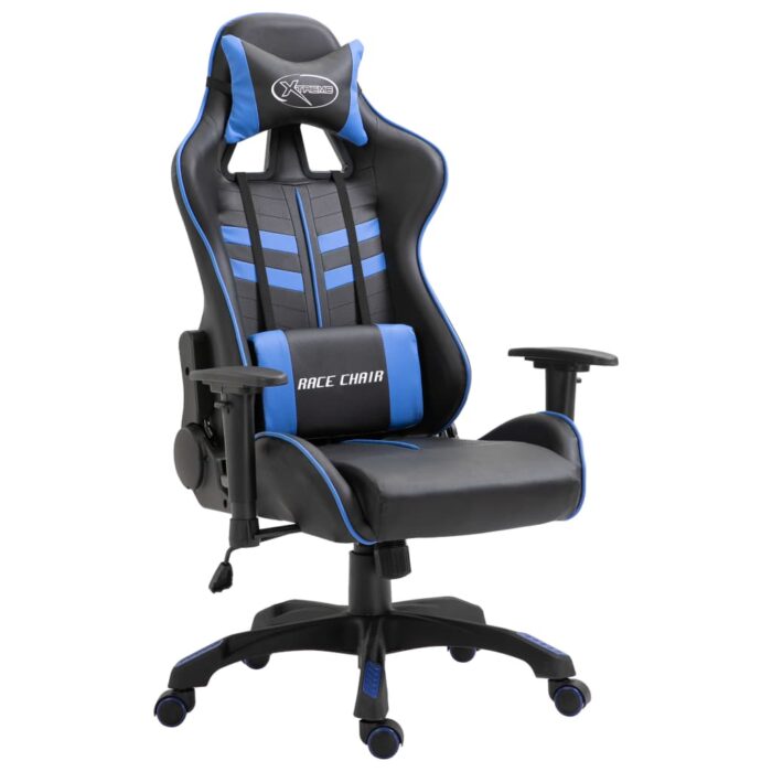 VXL8719883568164_a_en_hd_1.jpg Chaise de jeu Bleu Similicuir – Image 1