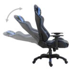 Chaise de jeu Bleu Similicuir – Image 2