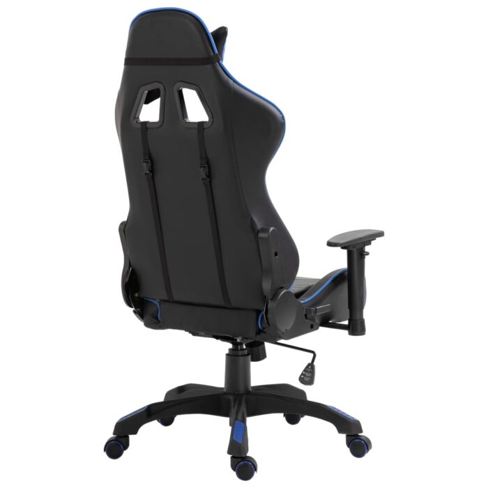 Chaise de jeu Bleu Similicuir – Image 3